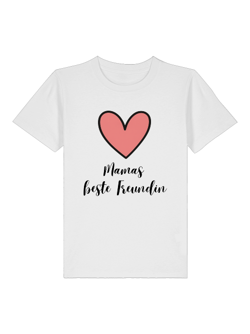 Kinder Bio T-Shirt "Mamas beste Freundin"
