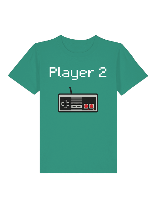 Kinder Bio T-Shirt "Player 2" NES